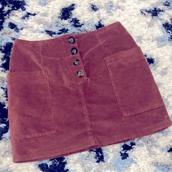 Urban Outfitters BDG Kendri Uncut Corduroy‎ Mini Skirt - Picture 9 of 16